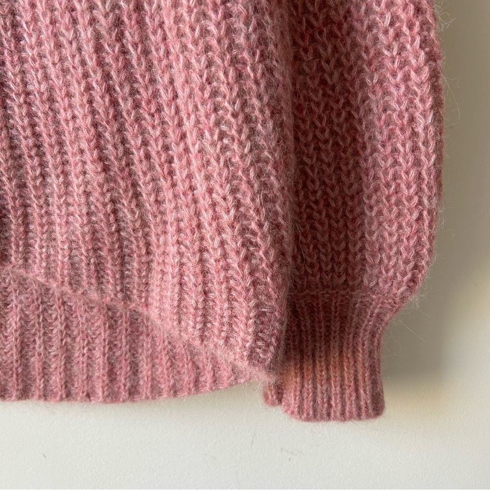 Sezane Pink Knit Sweater - Picture 12 of 14
